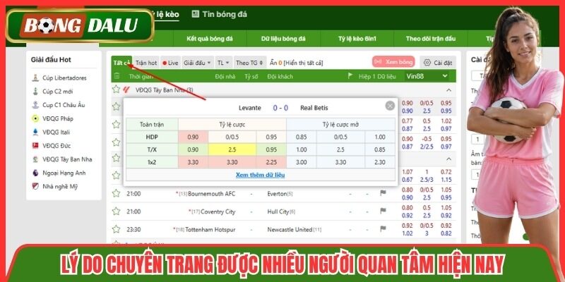 Lý do chuyên trang được nhiều người quan tâm hiện nay