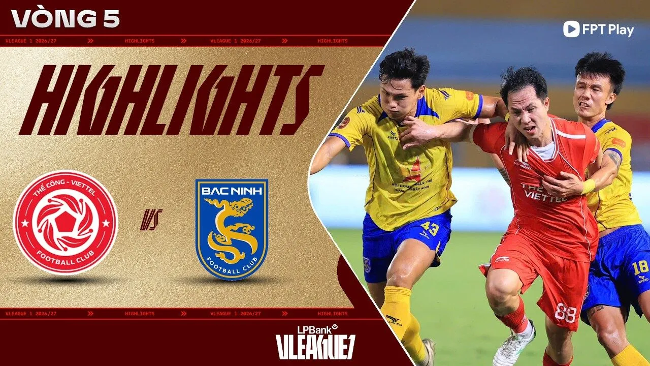Highlights: Thể Công-Viettel - Bắc Ninh